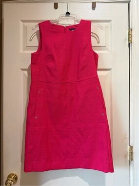 Hot Pink Tommy Hilfiger tweed dress